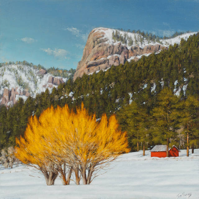 Pagosa In Winter 12x12 SOLD!